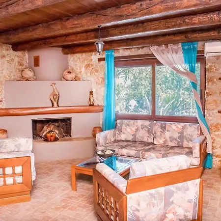 Akrolithos With Private Pool Вилла Ханья